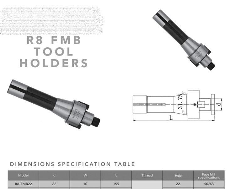 R8 FMB27 Face Mill Arbor | (