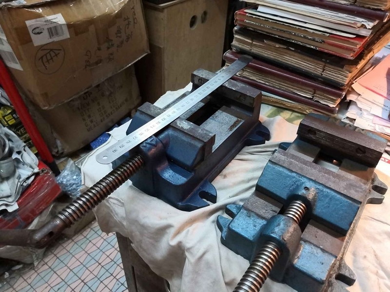 全新台灣鑄鐵 鑽床虎鉗 Taiwan made Drill press vice old stock倉底貨