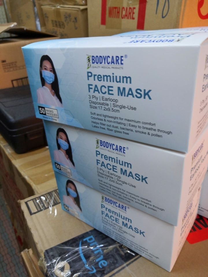 BodyCare - Premium Face Mask 優質三層口罩 x 50s