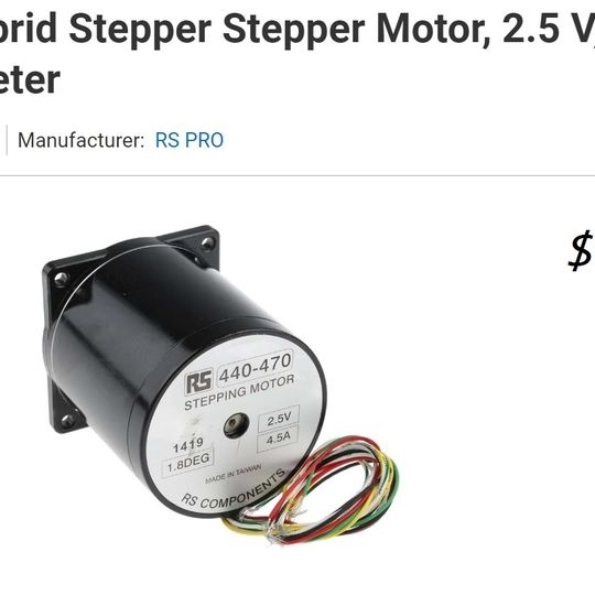 台灣步進摩打馬達 Stepper Motor, 