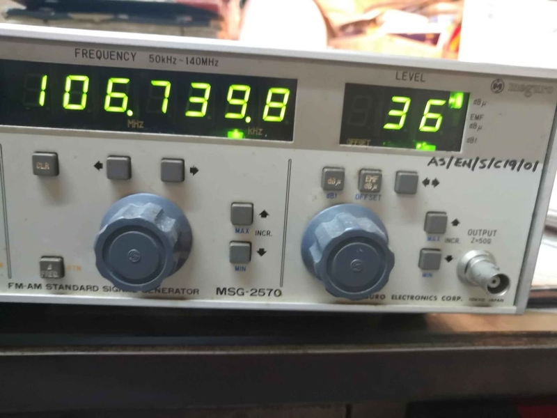 二手used 電子儀器 Meguro msg2570 