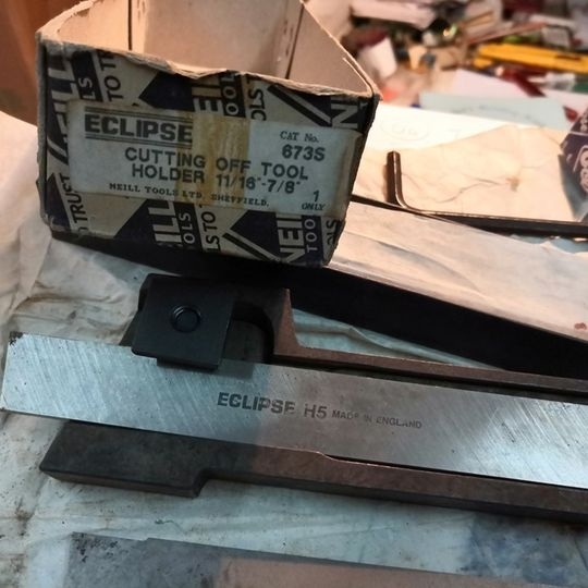 Eclipse 673s  Cutting off blades holder英國車刀把 金工用 