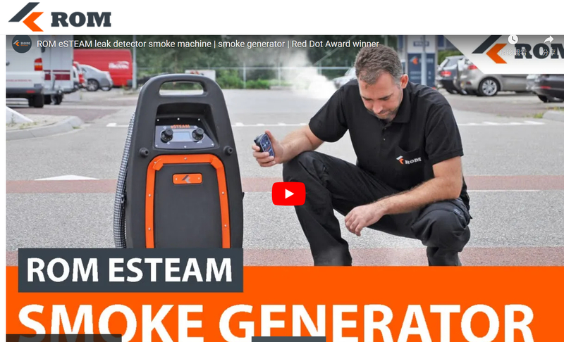 ROM eSTEAM Smoke Generator, with remote control,